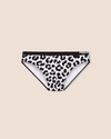 White Leopard Swim Brief color swatch
